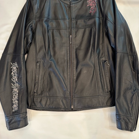 Harley Davidson Biker Jacket. - Picture 3 of 3